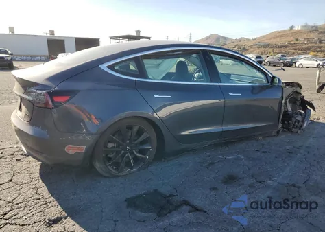 2019 Tesla Model 3 из США, поврежденный, VIN 5YJ3E1EB4KF525369